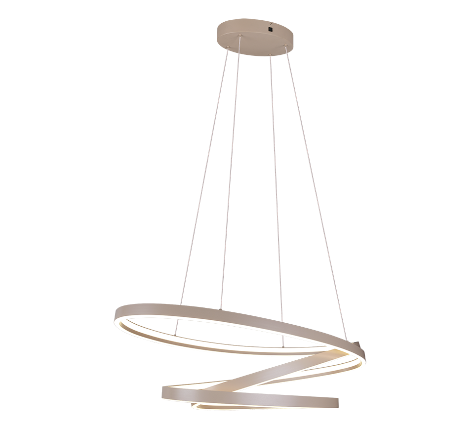 CIOLA | Pendant | Taupe | Metal
