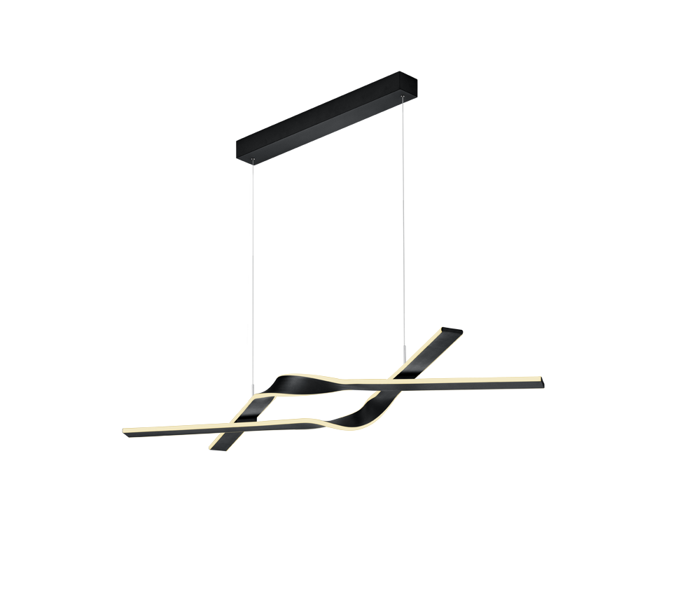 CICENZA | Pendant | Black mat | Metal