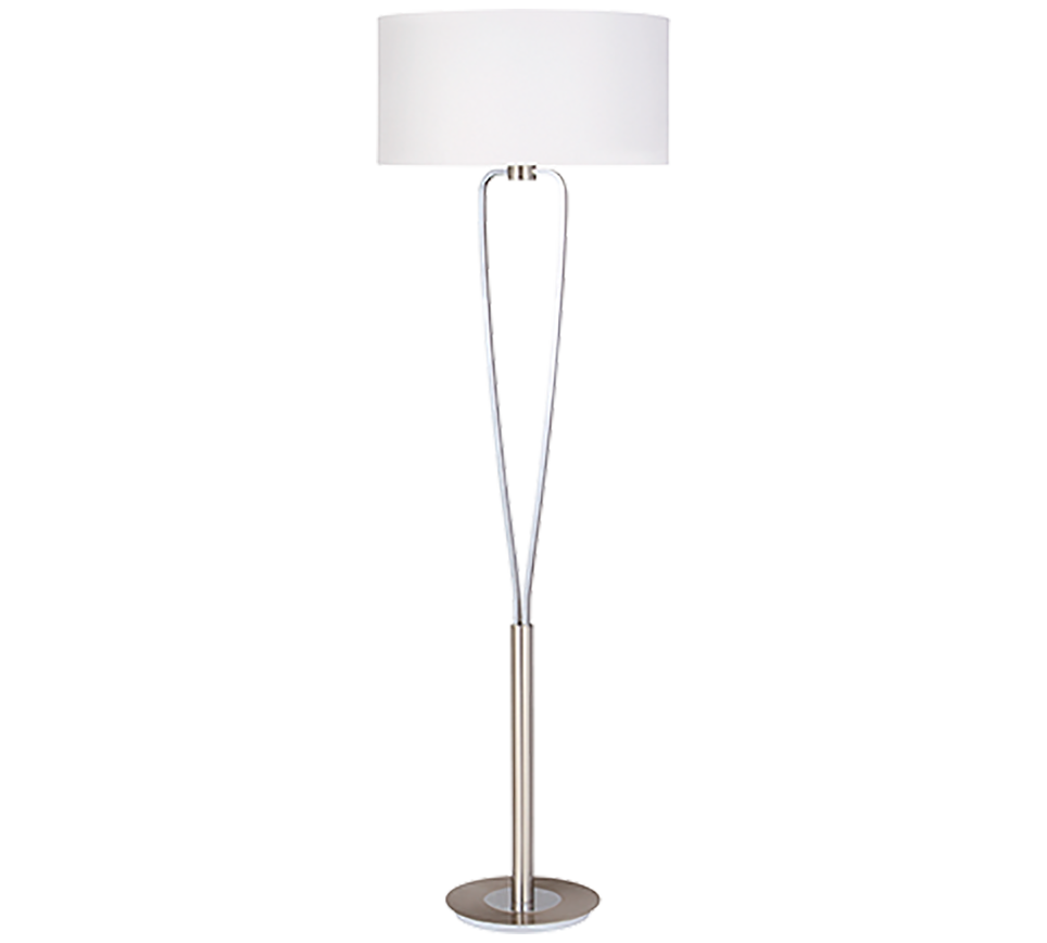 PARIS II | Floor lamp | Nickel mat | Metal