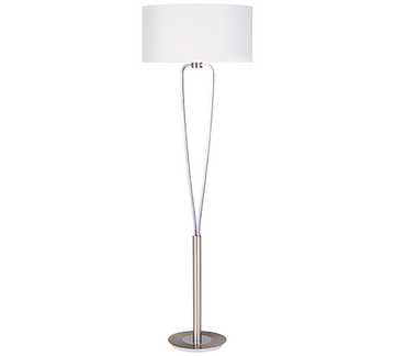 PARIS II | Floor lamp | Nickel mat | Metal
