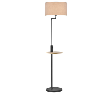 CLAAS | Floor lamp | Black mat | Metal