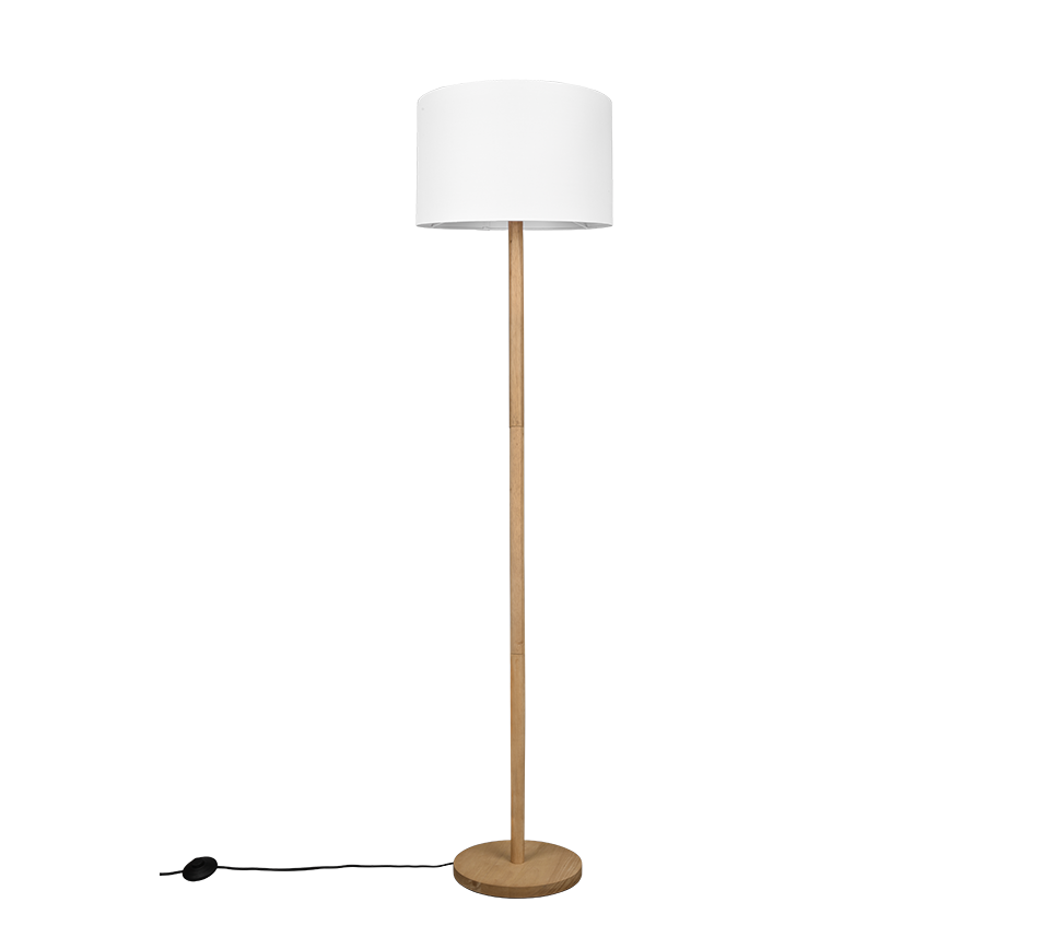 KORBA | Floor lamp | Natural finish | Natural wood