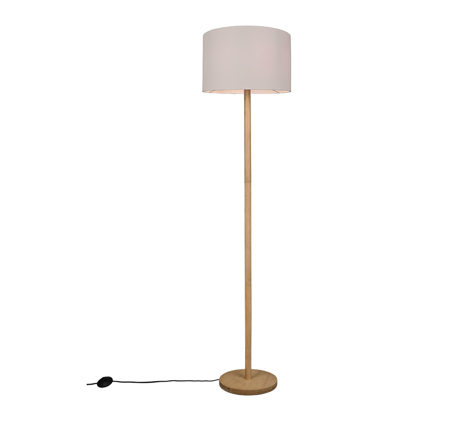 KORBA | Floor lamp | Natural finish | Natural wood