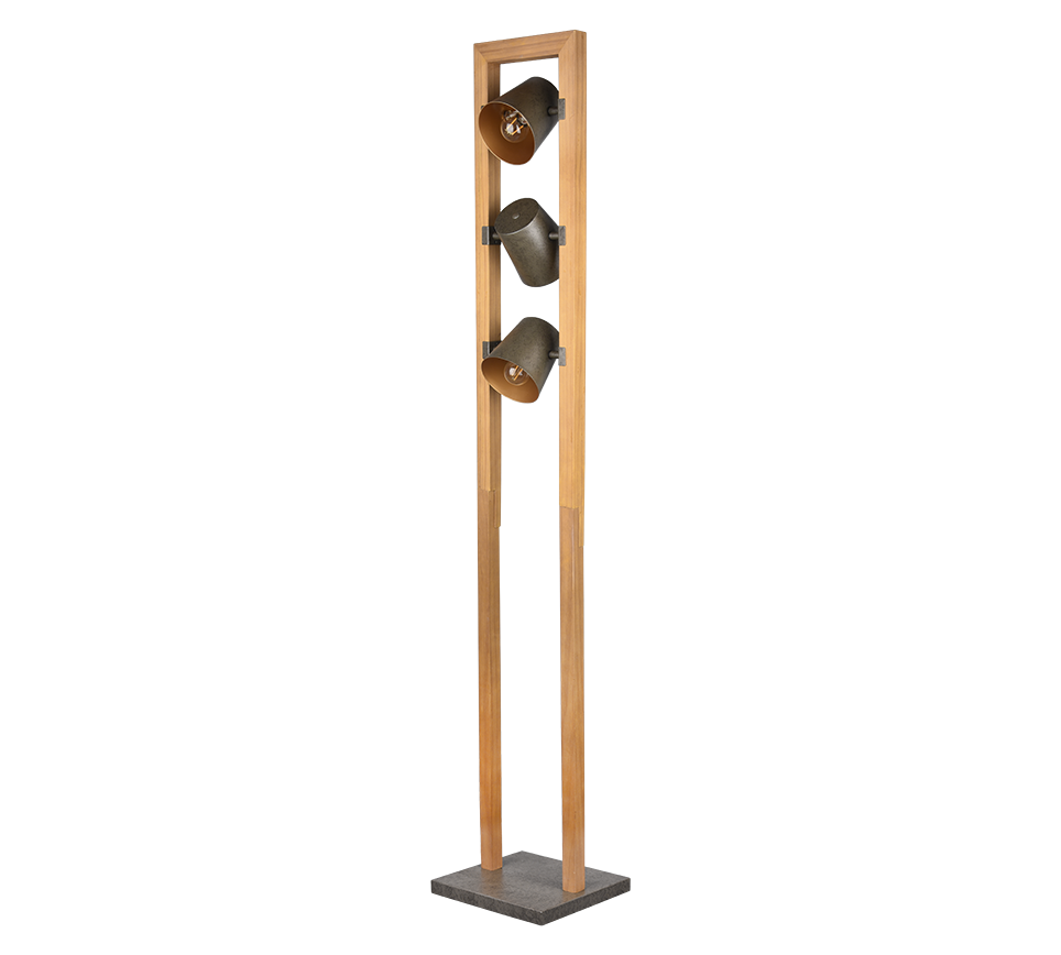 BELL | Floor lamp | Nickel antique | Metal