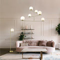 PURE | Floor lamp | Brass mat | Metal