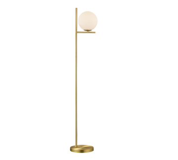PURE | Floor lamp | Brass mat | Metal