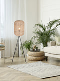 RUNA | Floor lamp | Black mat | Metal