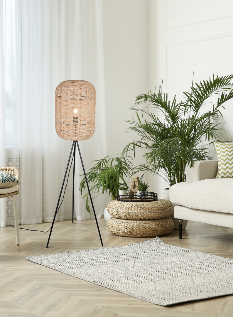 RUNA | Floor lamp | Black mat | Metal