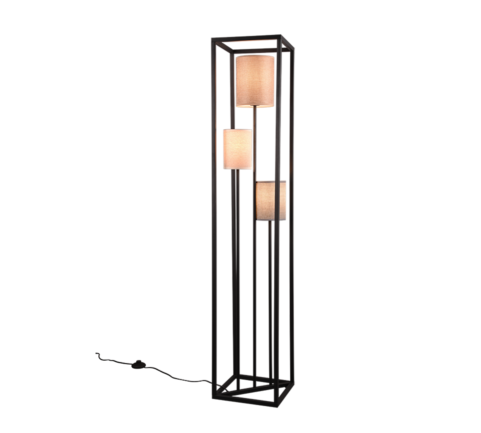 ROSS | Floor lamp | Black mat | Metal