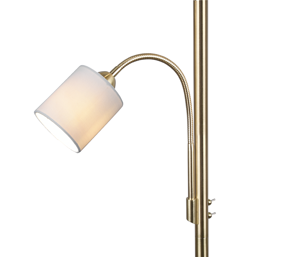 HOTEL | Floor lamp | Brass-colored | Metal