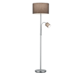 HOTEL | Floor lamp | Nickel mat | Metal