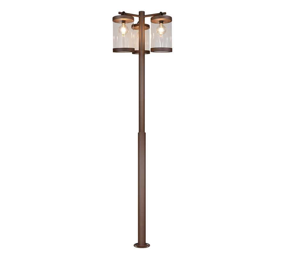 SAMBESI | Pole | Rusty | Diecast aluminium
