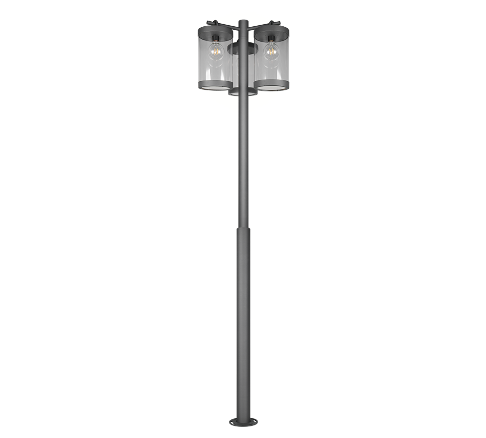 SAMBESI | Pole | Anthracite | Diecast aluminium