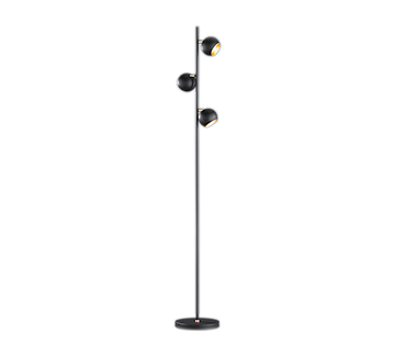 DAKOTA | Floor lamp | Black mat | Metal