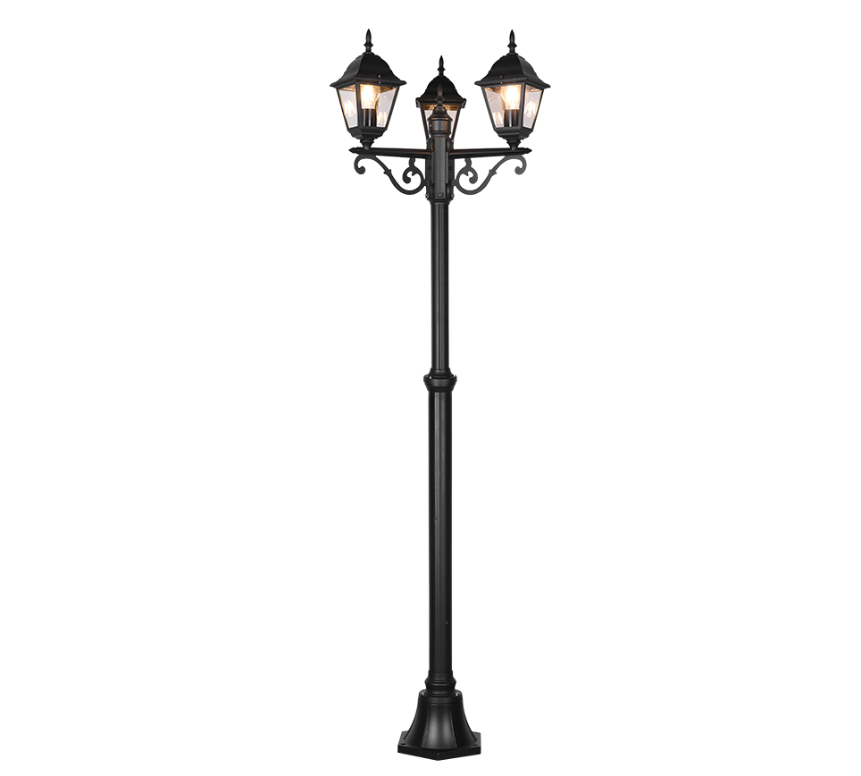 LIVENZA | Pole | Black mat | Diecast aluminium