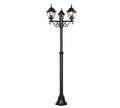 LIVENZA | Pole | Black mat | Diecast aluminium