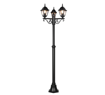 LIVENZA | Pole | Black mat | Diecast aluminium