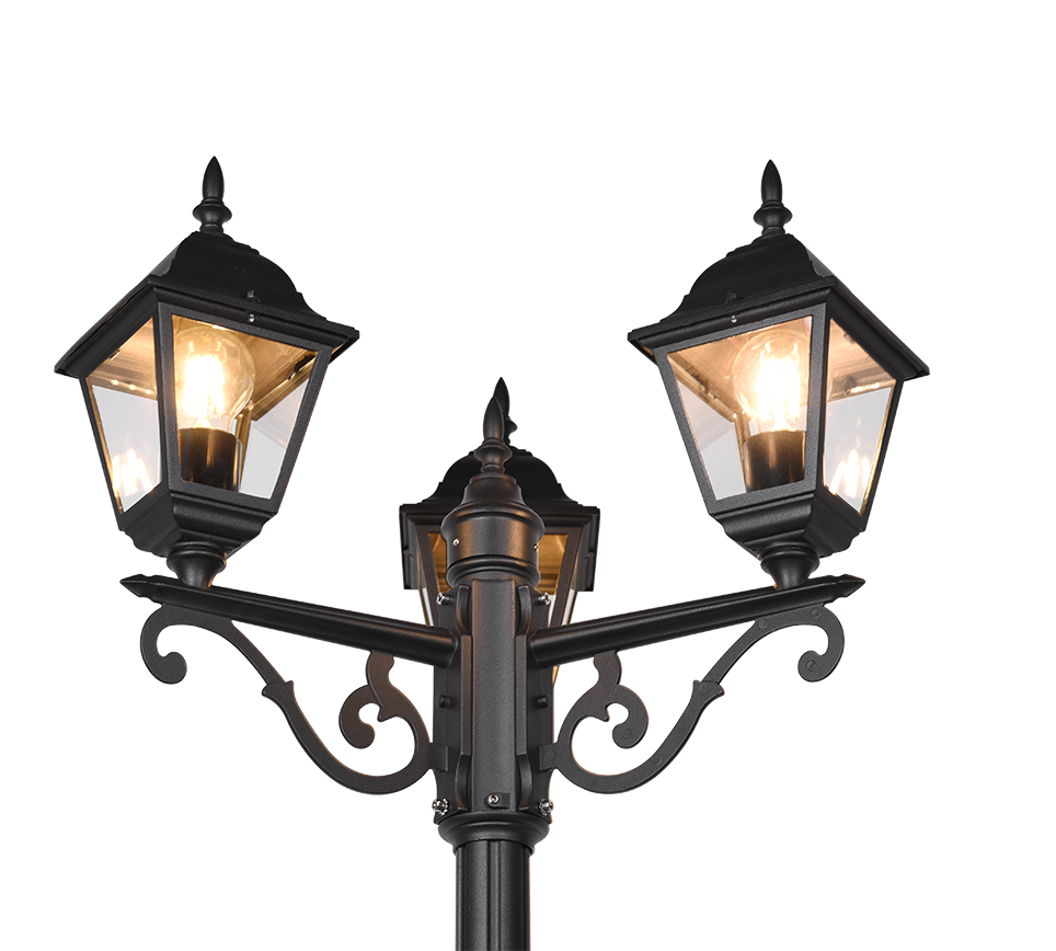 LIVENZA | Pole | Black mat | Diecast aluminium