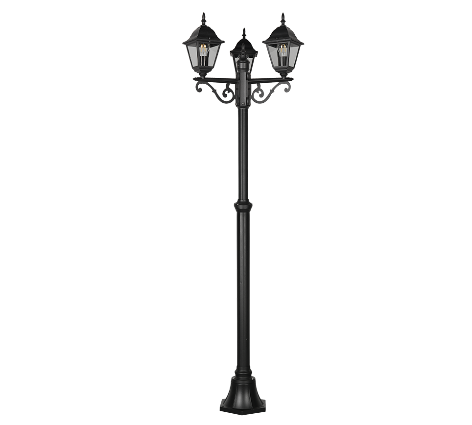 LIVENZA | Pole | Black mat | Diecast aluminium
