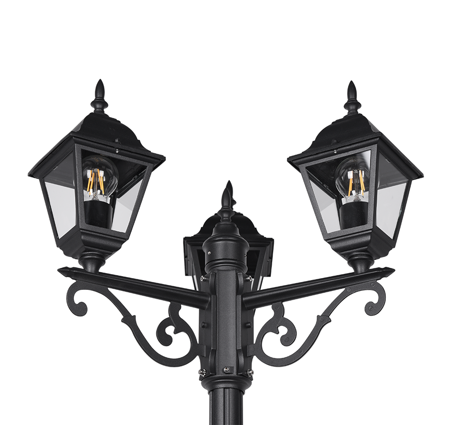 LIVENZA | Pole | Black mat | Diecast aluminium
