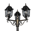 VOLTURNO | Pole | Antique rust | Diecast aluminium
