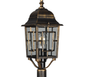 VOLTURNO | Pole | Antique rust | Diecast aluminium