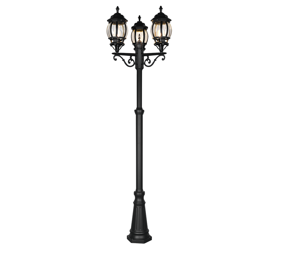ELVO | Pole | Black mat | Diecast aluminium