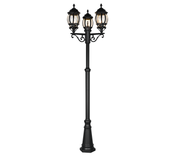 ELVO | Pole | Black mat | Diecast aluminium