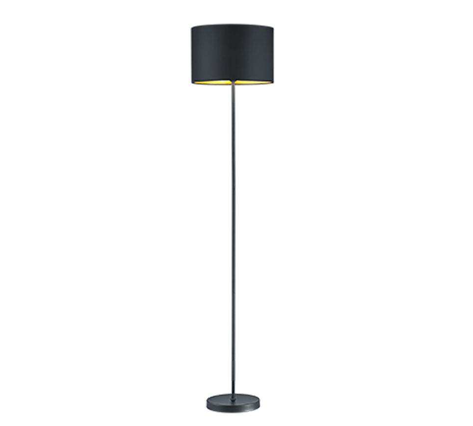 HOSTEL | Floor lamp | Black mat | Metal