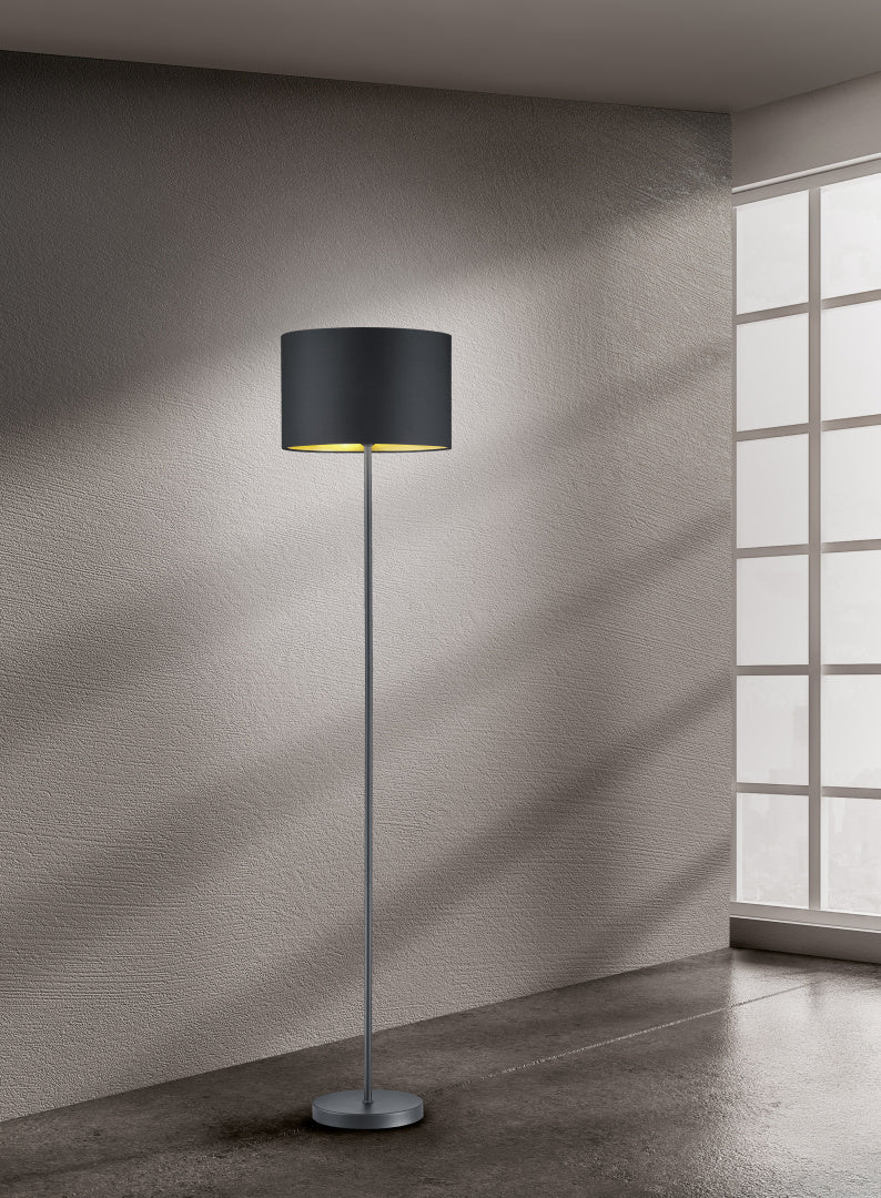 HOSTEL | Floor lamp | Black mat | Metal
