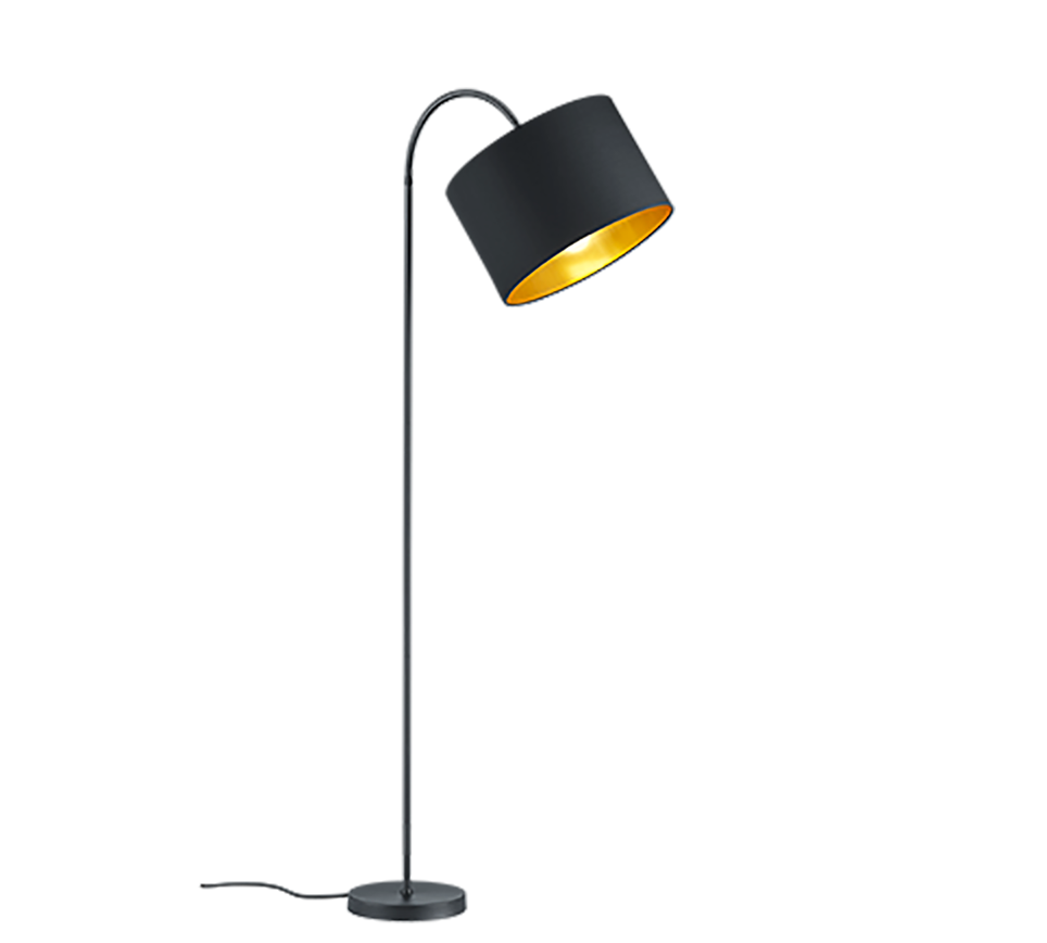 HOSTEL | Floor lamp | Black mat | Metal