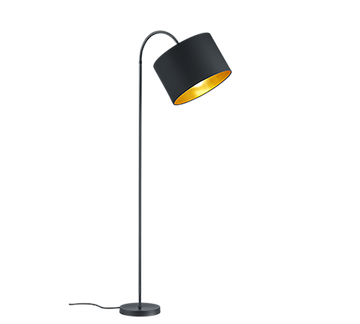 HOSTEL | Floor lamp | Black mat | Metal
