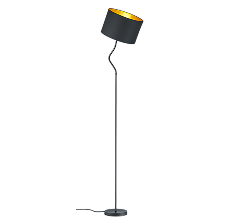 HOSTEL | Floor lamp | Black mat | Metal