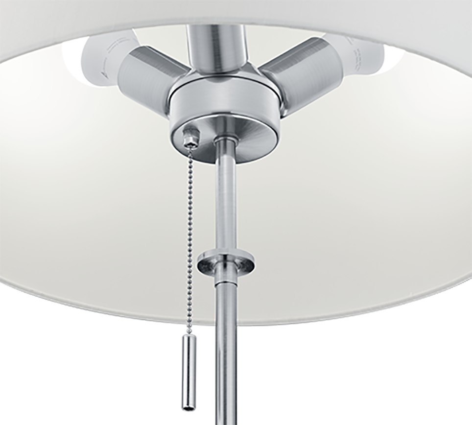 LYON | Floor lamp | Nickel mat | Metal