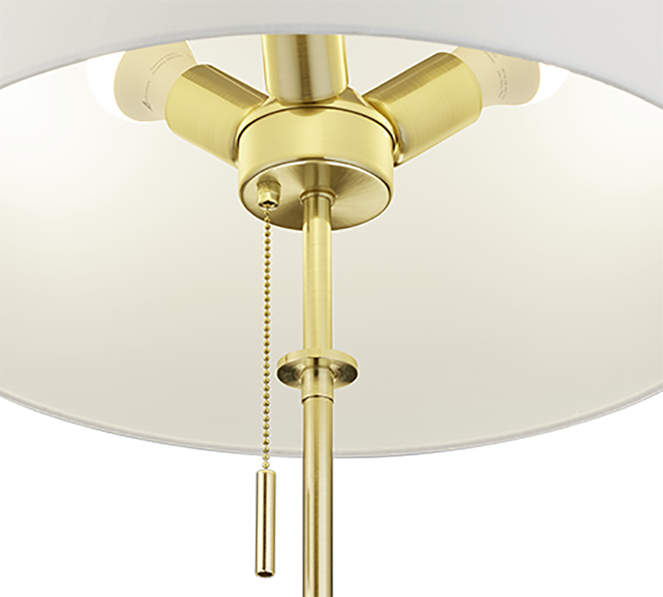 LYON | Floor lamp | Brass mat | Metal
