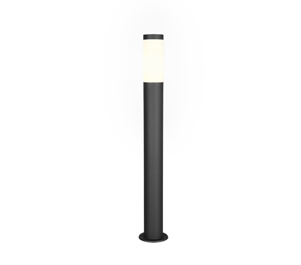 TRIOTO | Pole | Black mat | Stainless steel