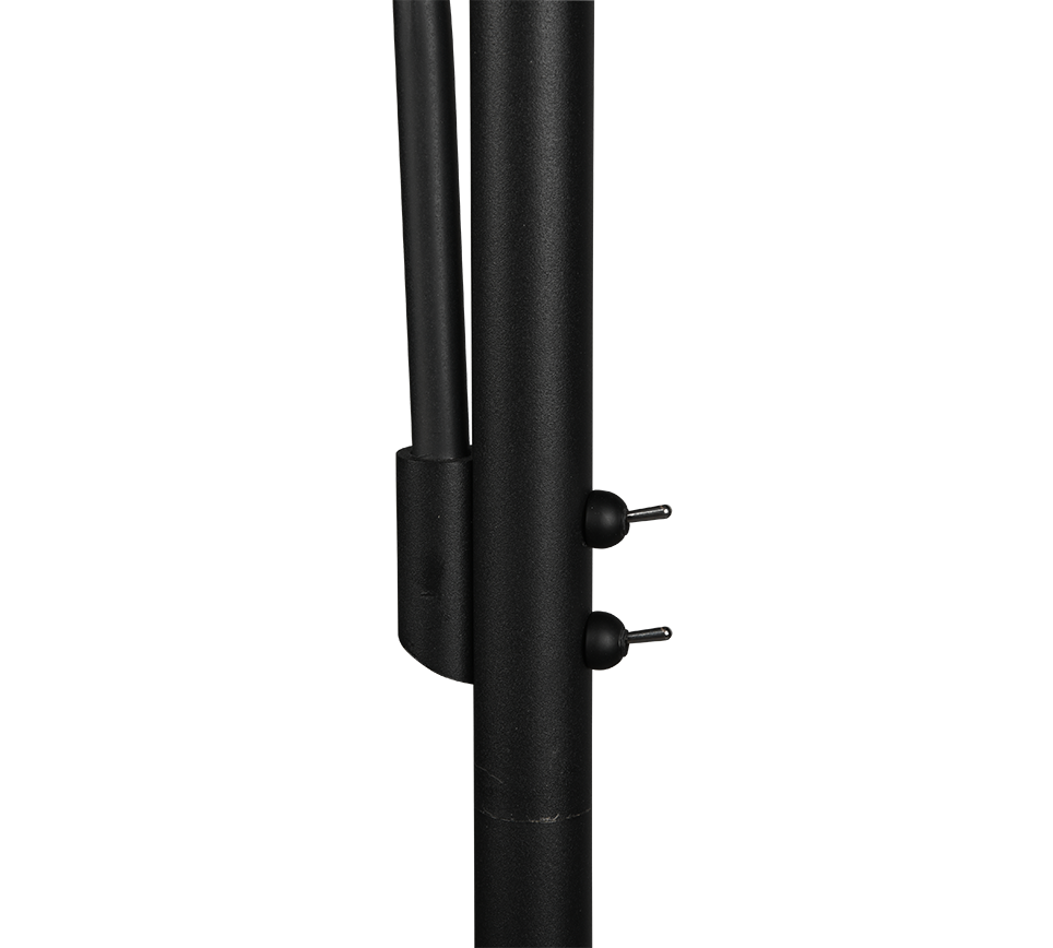 BURTON | Floor lamp | Black mat | Metal