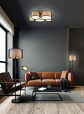 BURTON | Floor lamp | Black mat | Metal