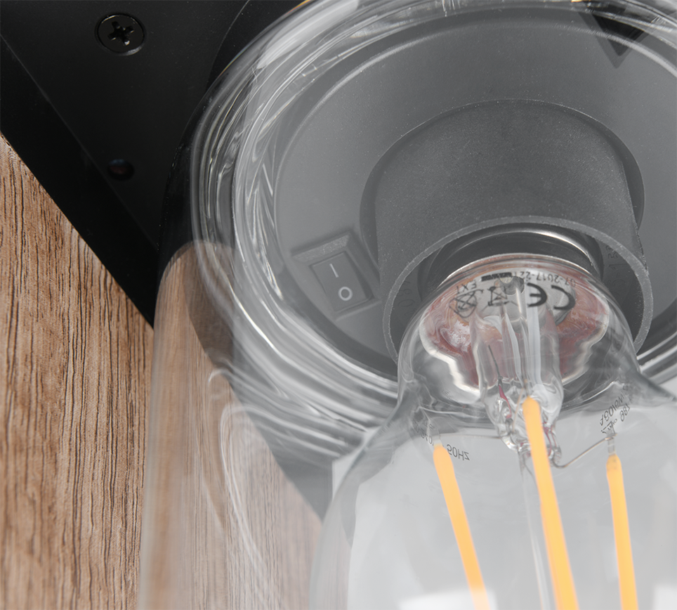 ARDILA | Pole | Wood imitation | Diecast aluminium
