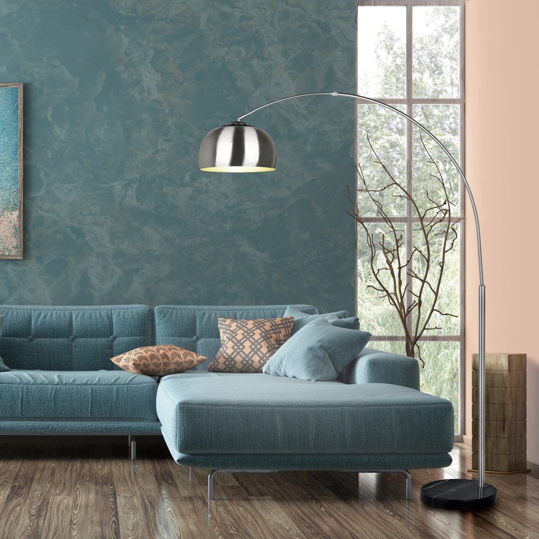 ARGENTINA | Floor lamp | Nickel mat | Metal