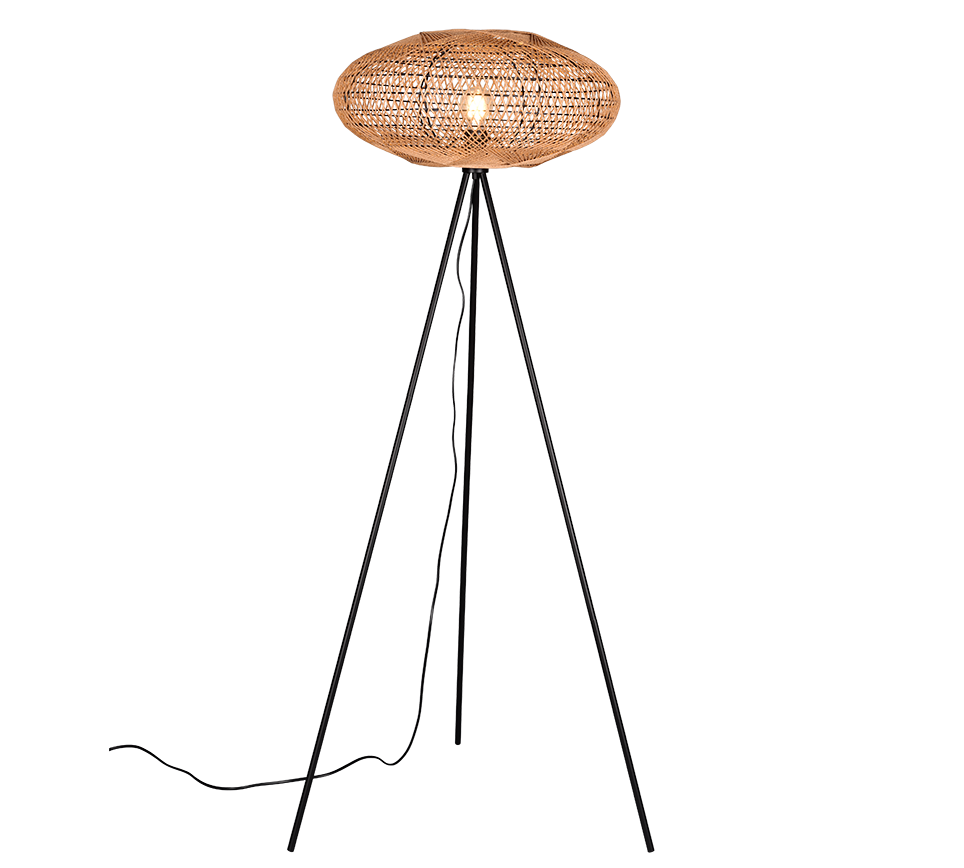 HEDDA | Floor lamp | Black mat | Metal