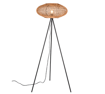 HEDDA | Floor lamp | Black mat | Metal