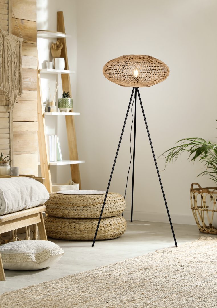 HEDDA | Floor lamp | Black mat | Metal