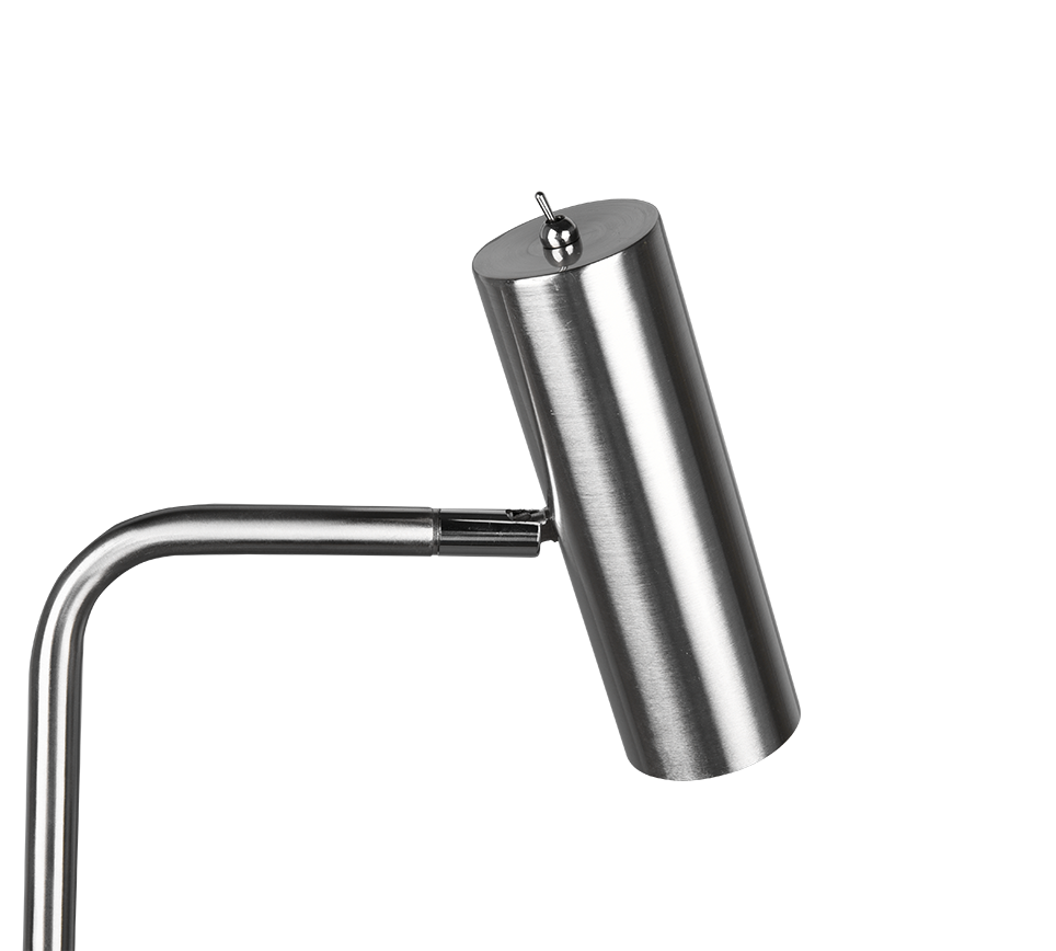 MARLEY | Floor lamp | Nickel mat | Metal