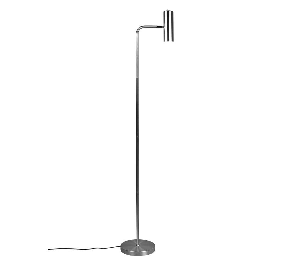MARLEY | Floor lamp | Nickel mat | Metal
