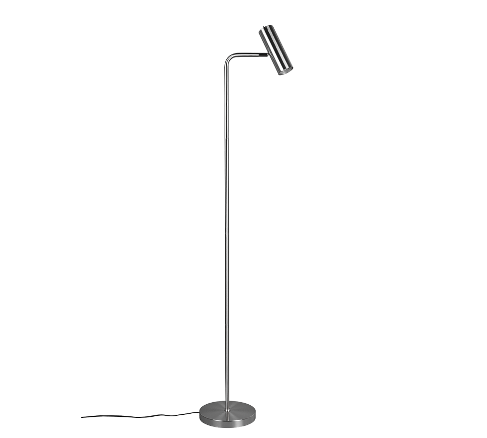 MARLEY | Floor lamp | Nickel mat | Metal