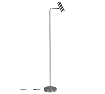 MARLEY | Floor lamp | Nickel mat | Metal
