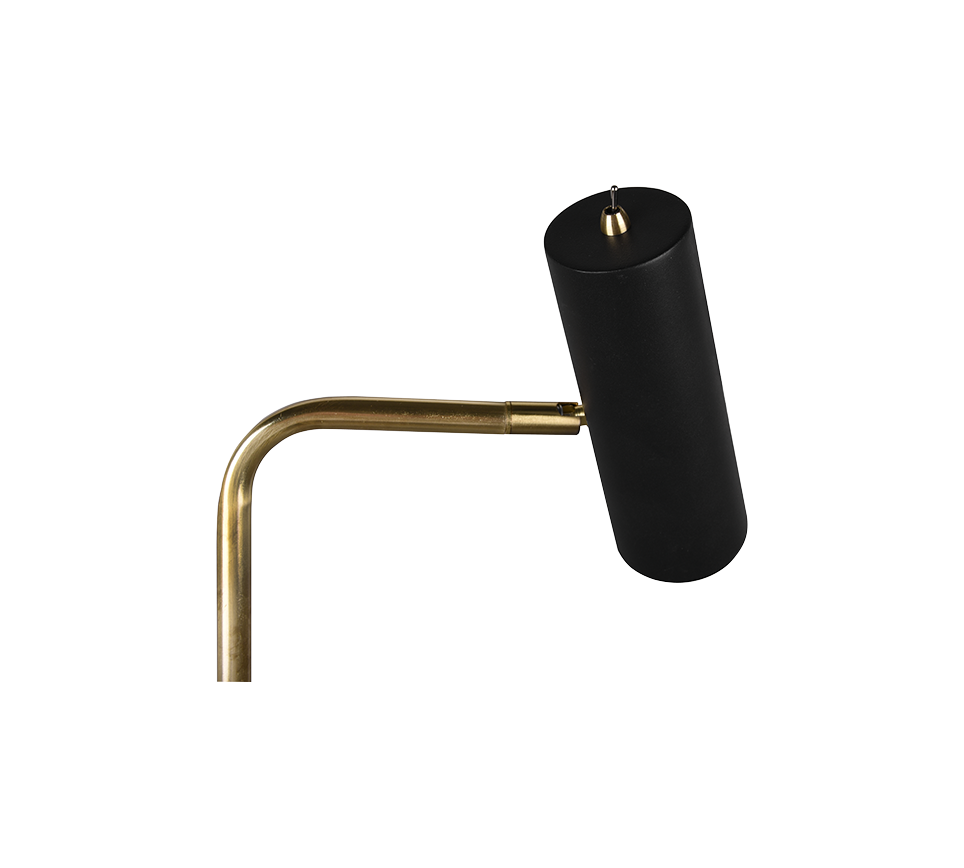 MARLEY | Floor lamp | Brass mat | Metal