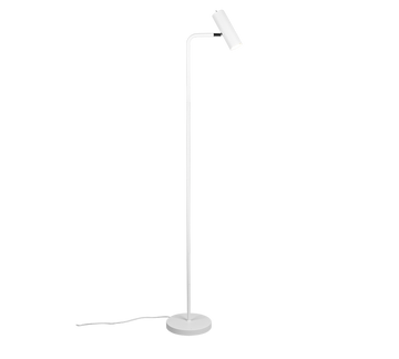 MARLEY | Floor lamp | White mat | Metal
