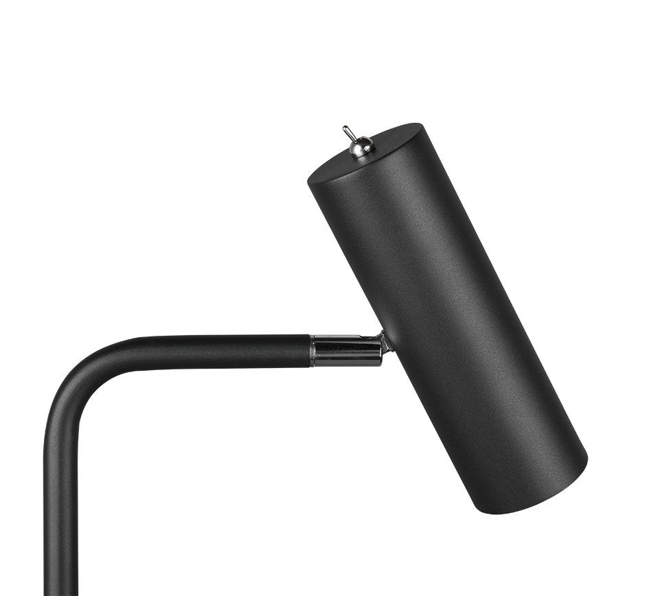 MARLEY | Floor lamp | Black mat | Metal